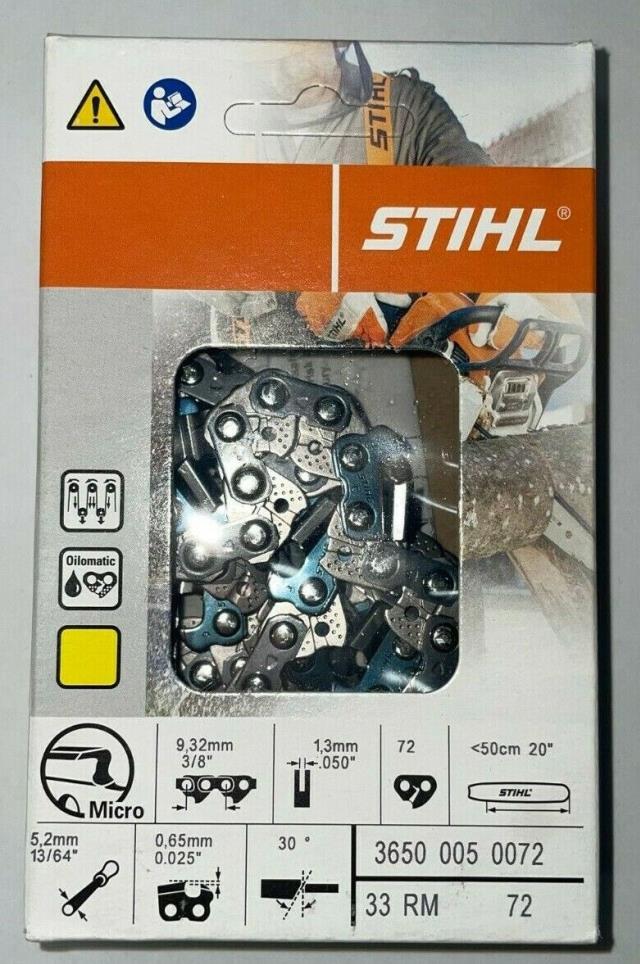 Rental store for STIHL, CHAIN 33RM 3 8P .050G in Lexington KY